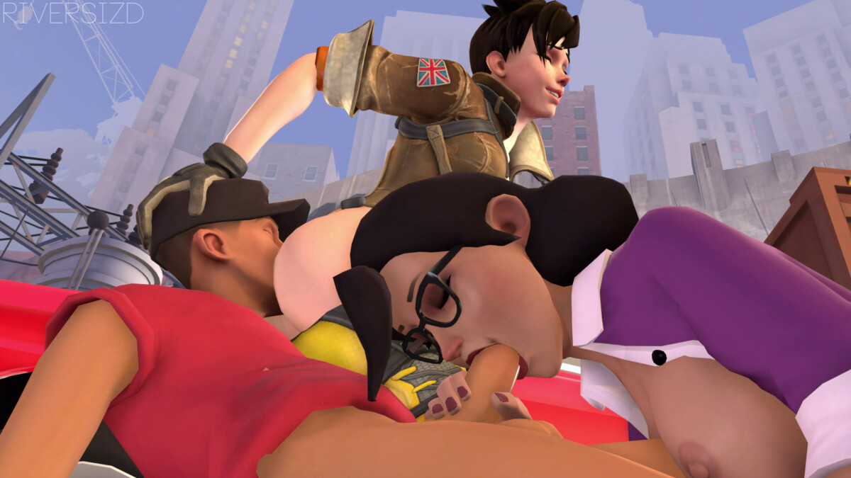 Scout Miss Pauling And Tracer Threesome Tf Sfm Compile