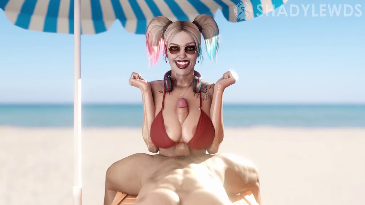 Harley Quinn Titty Fuck At The Beach Sound Update Dc Comics Sfm