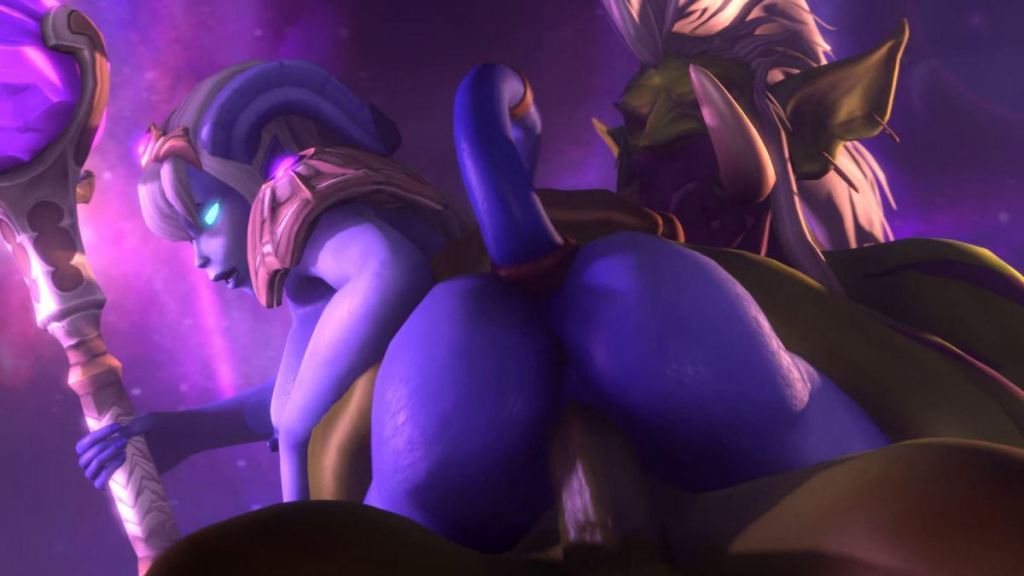 Purple ass