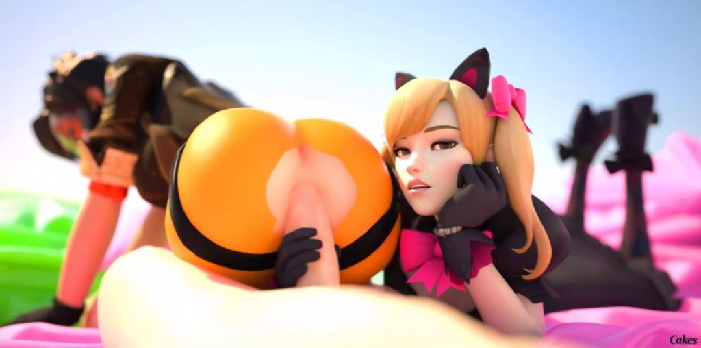 Dva and Tracer Having Fun