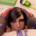 Pharah Deepthroat Blowjob