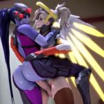 Futa Mercy Hair Pulling