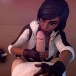 Pharah Plays with cock