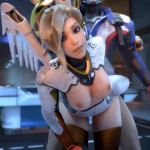 Mercy and Soldier 76 Having A Blast
