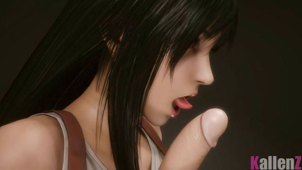 Tifa Lockhart Cock Teasing