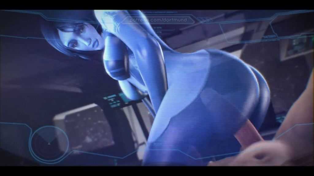 Cortana Hologram Fuck