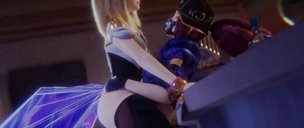K/DA Ahri Ride Futa K/DA Akali