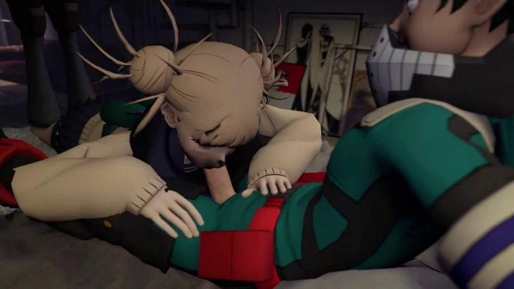 Deku cheating with Toga