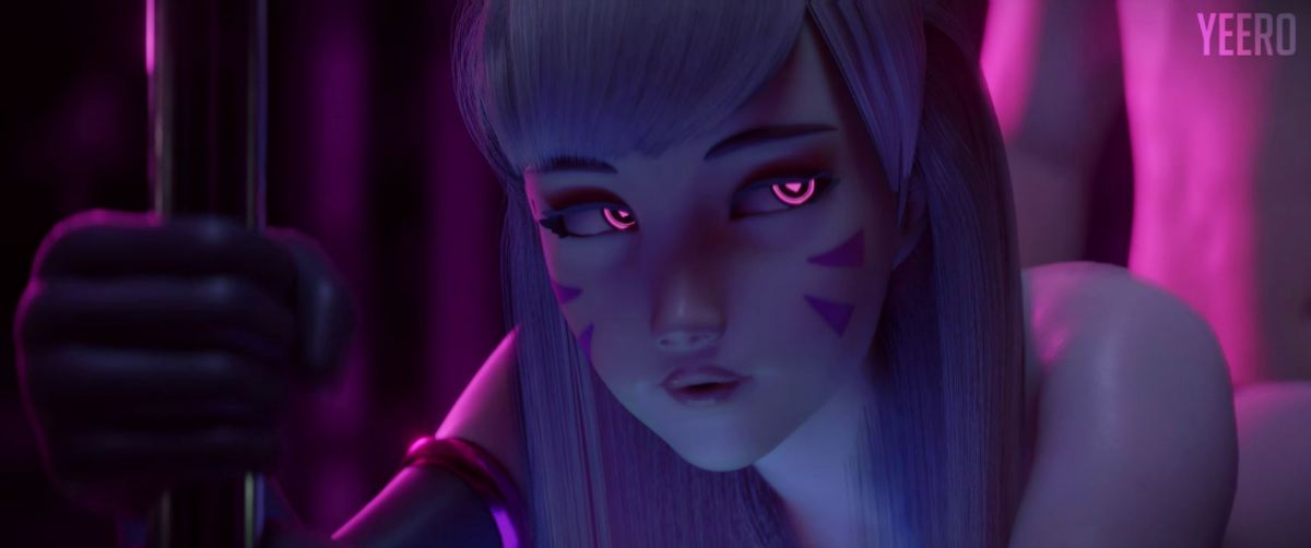 1200px x 502px - Stripper Dva in Action - Overwatch - Rule 34 - SFM Compile