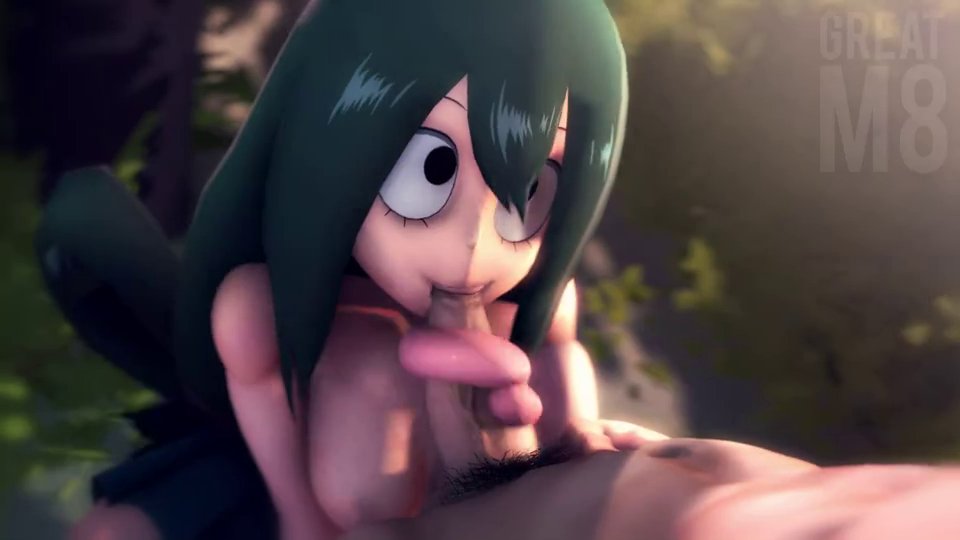 Tsuyu TongueJob - My Hero Academia - SFM Compile