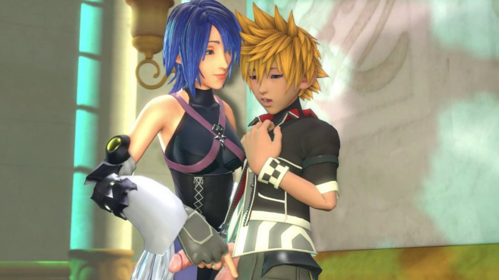 Aqua Gave Ventus A handjob