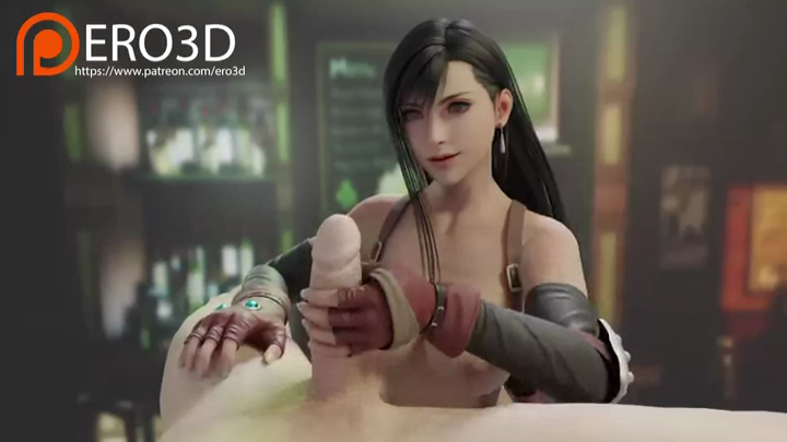 Tifa Blowjob and Handjob