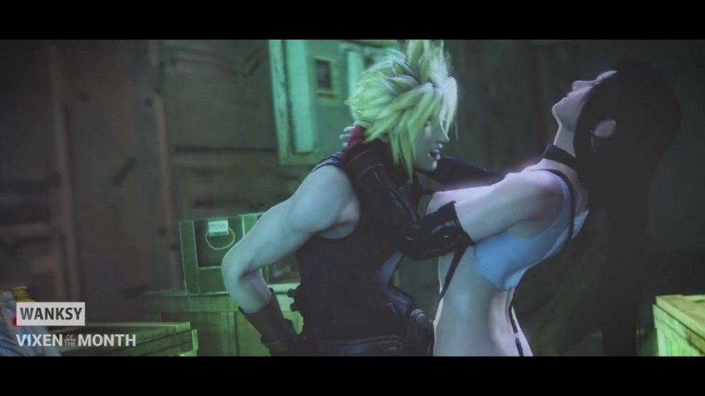 Tifa and Cloud break time