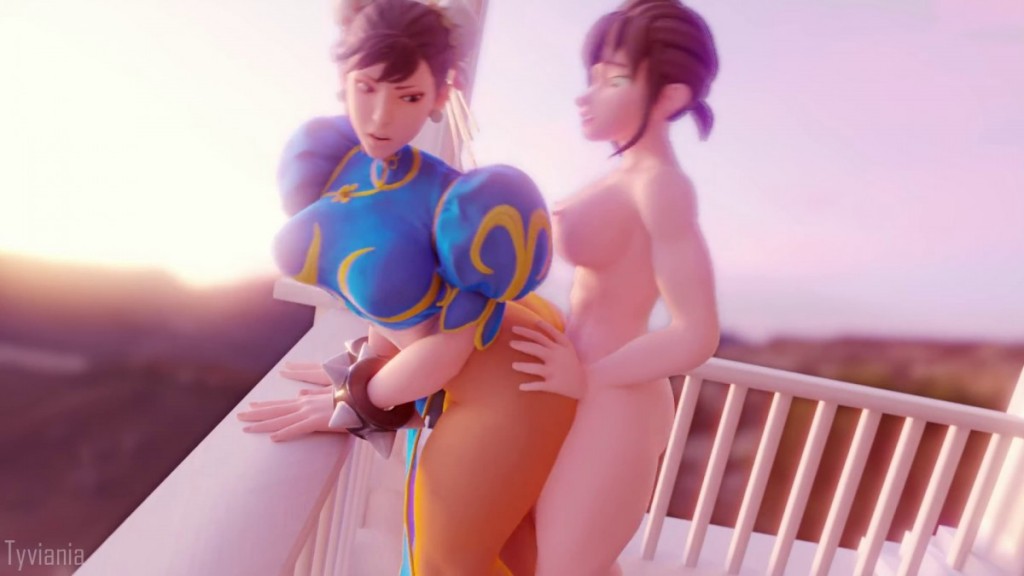 Chun-Li gets fucked by Futa Elise