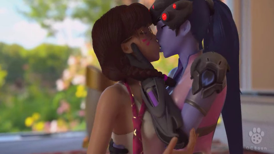 D.va chocked by a cock