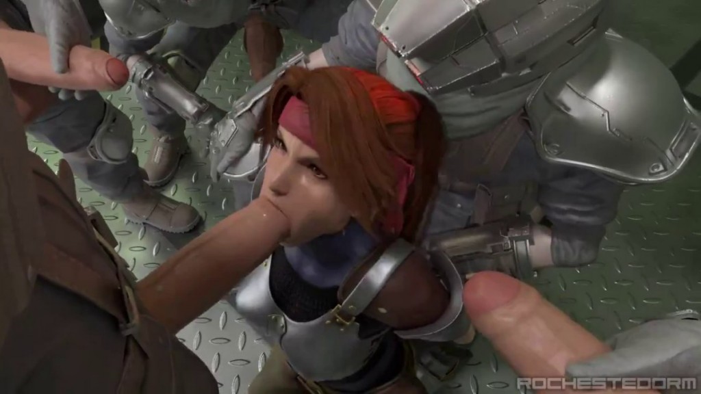 Jessie got captured by Shinra soldiers AGAIN