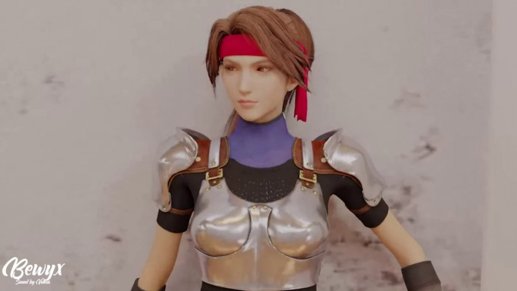 Jessie surprised when she saw Tifa