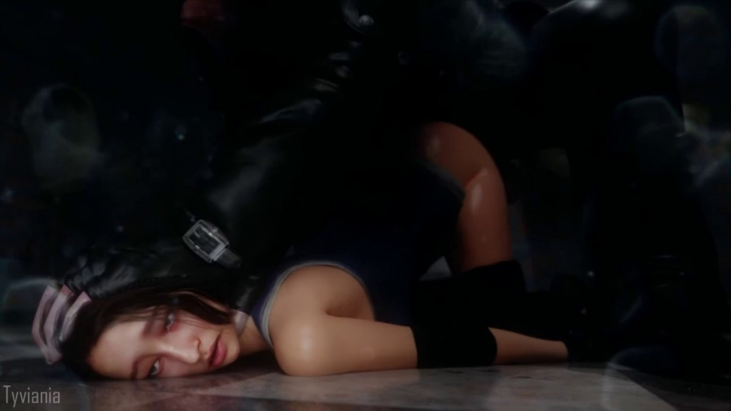 Jill Defeated by Nemesis