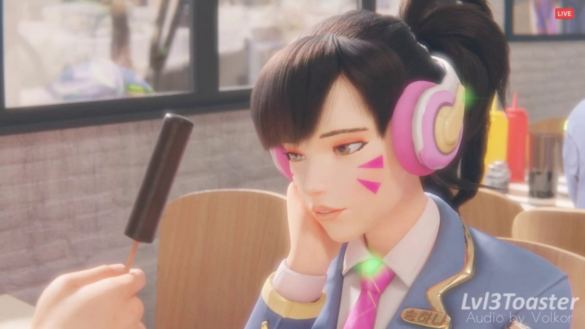 This is what happened when you prank D.va - Overwatch - SFM Compile