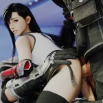 Tifa gets DP by Shinra Soldiers