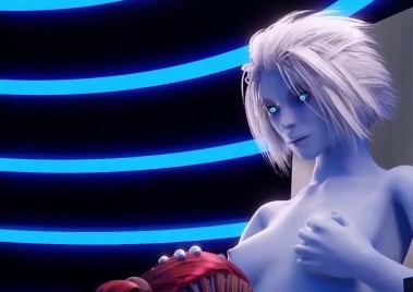 Futa Mara gets balls deep blowjob from Petra