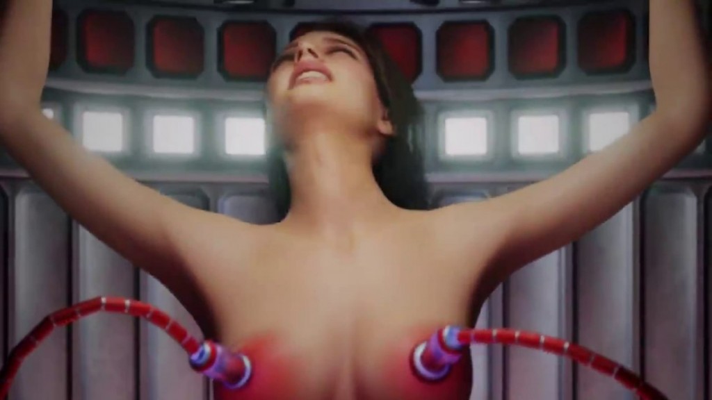 Jill Valentine gets tickled
