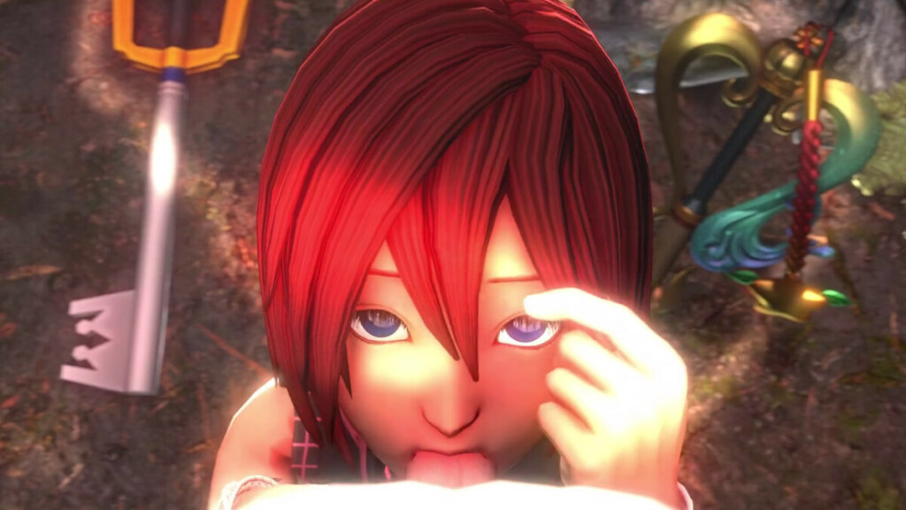 Kairi giving a suck