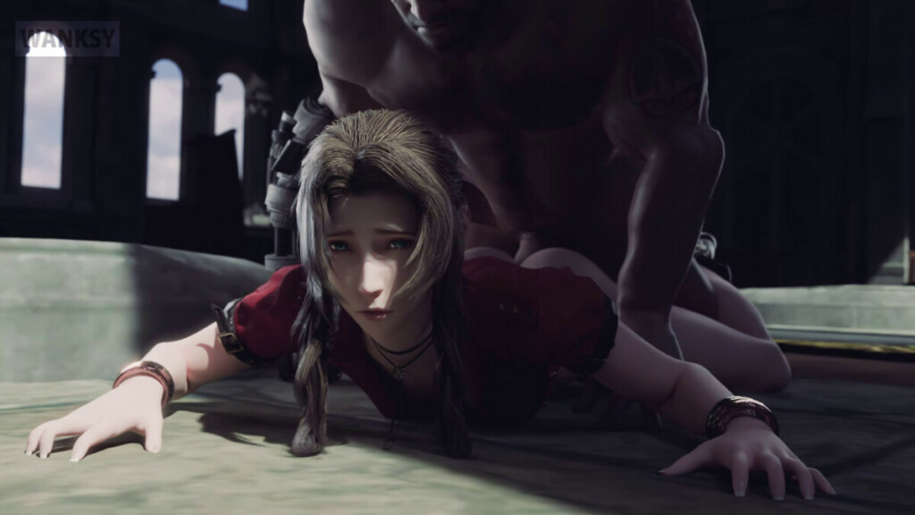Aerith gets fucked by Barret