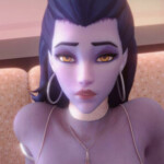 Summer Widowmaker fucked on couch (POV)