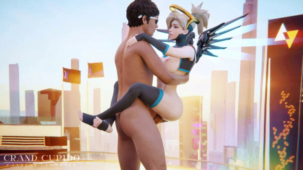 Mercy gets Fucked on the roof