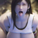 Tifa gets creampied by a monster