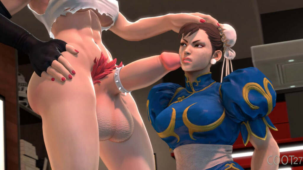 Chun-Li don't wanna suck it