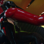 Harley gets fingered by Catwoman