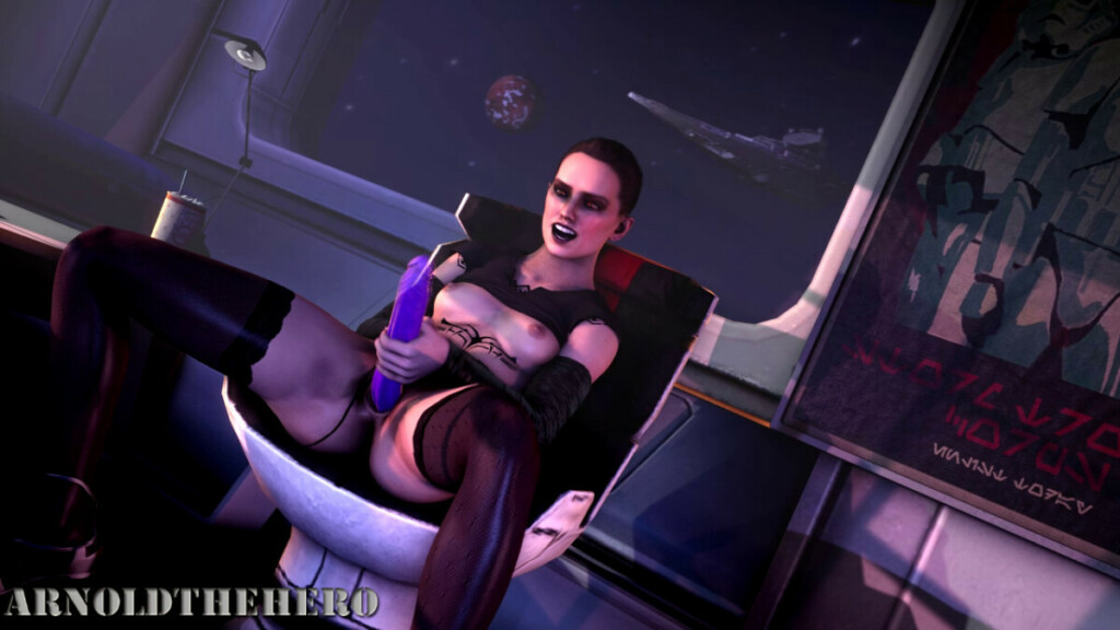 Sith Rey weapon of choice purple dildo