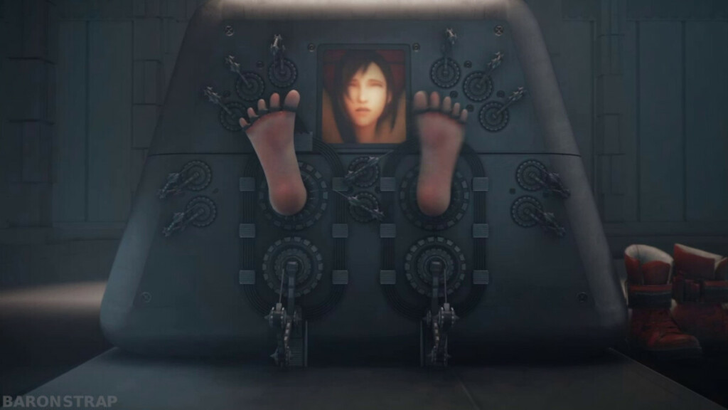 Tifa in Torture Box