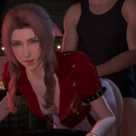 Aerith gets fucked from behind