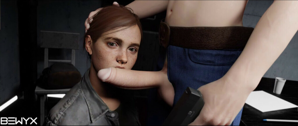 Ellie teasing