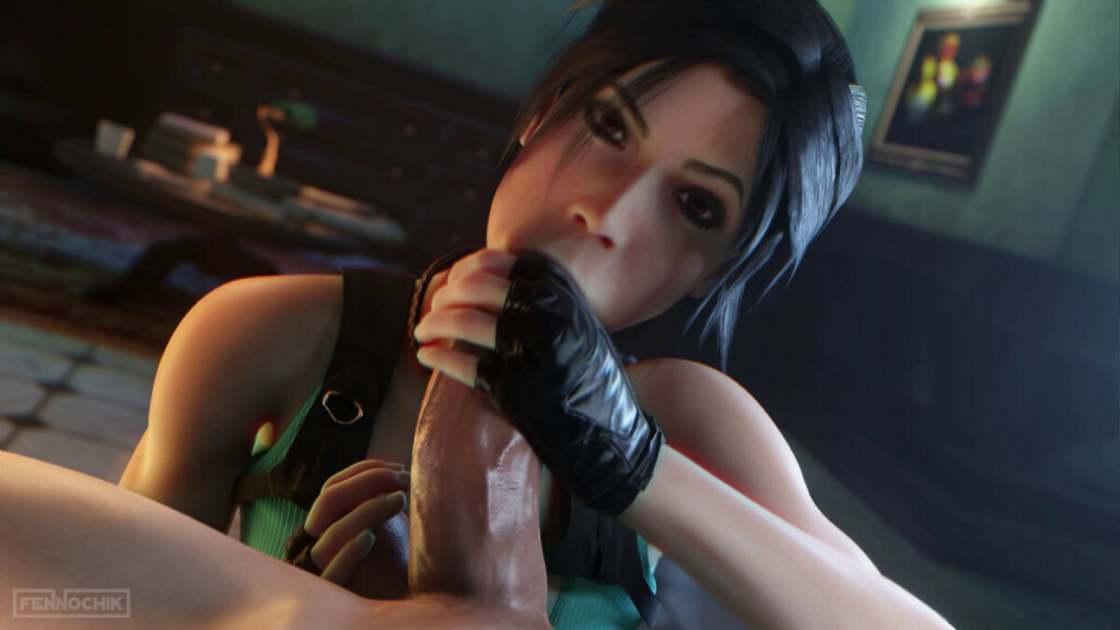 Lara Croft Blowjob Loop