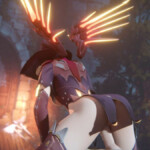 Witch Mercy Reverse Cowgirl