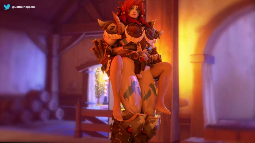 Barbarian Zarya Thighjob