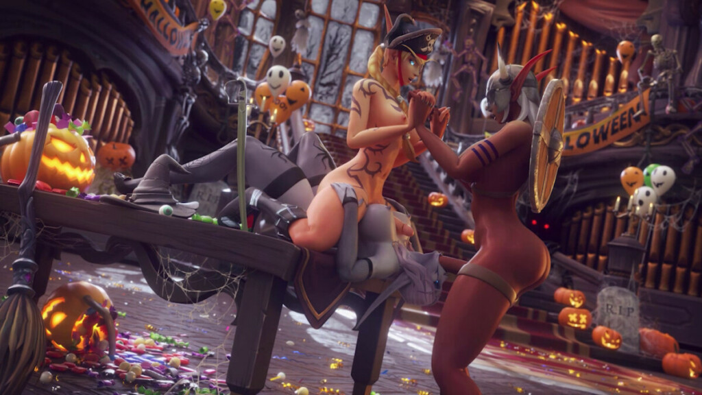 Futa Elves Halloween After Party