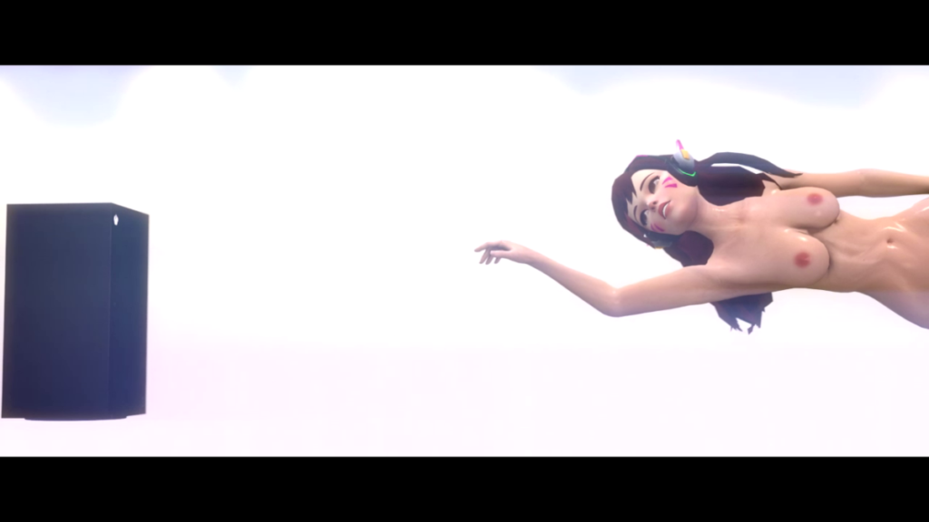 D.va suck Futa Zarya for Xbox