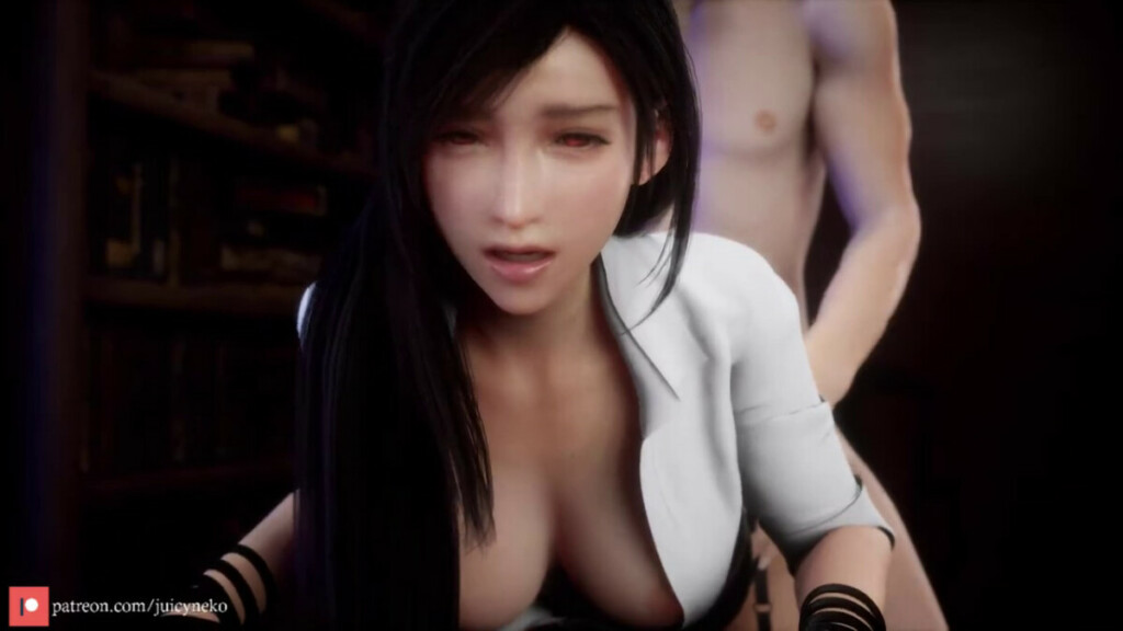 Front view of Tifa getting fucked