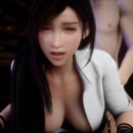 Front view of Tifa getting fucked