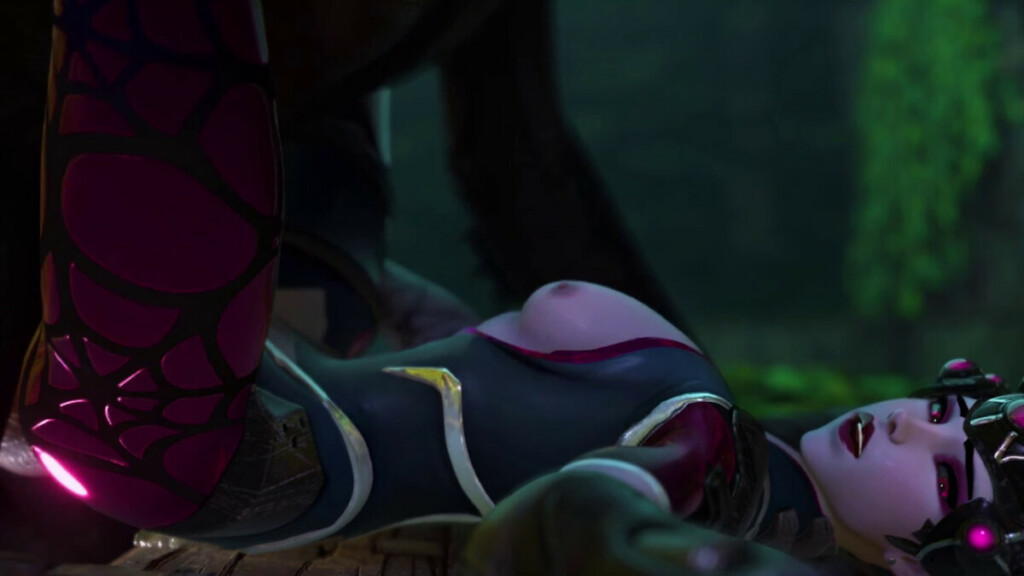 Widowmaker fucked by Werewolf