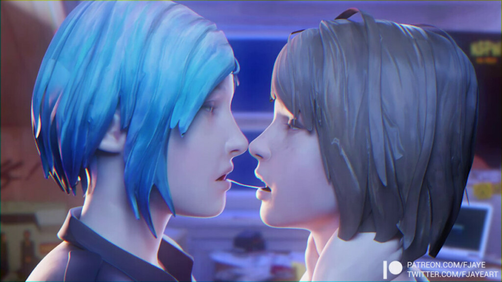 Chloe & Max making out