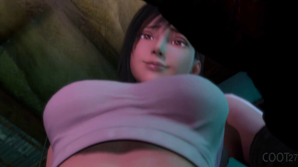 POV of sucking Futa Tifa