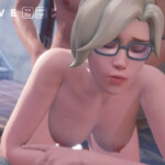 Mercy with glasses gets fucked