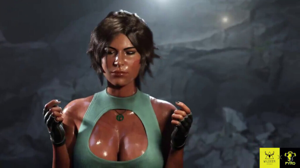 Lara Croft boobs