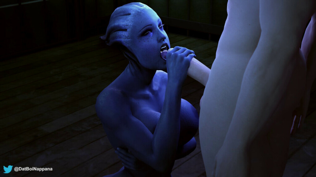 Liara T'soni handjob